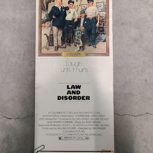 Law And Disorder - Inserts