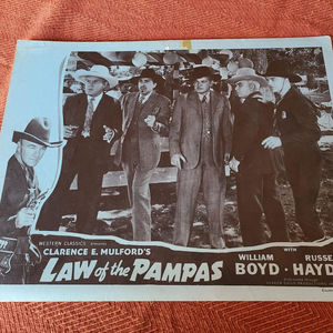 Law of The Pampas - Western Lobby Cards