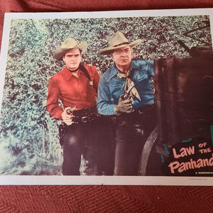 Law of The Panhandle - Western Lobby Cards