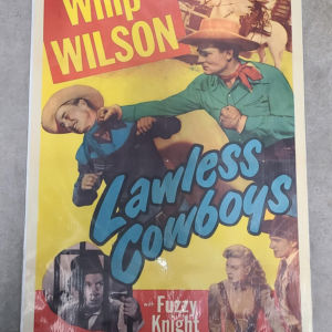 Lawless Cowboys - 1 Sheets/US