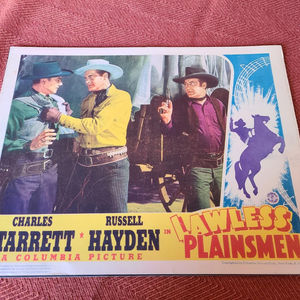 Lawless Plainsmen - Western Lobby Cards