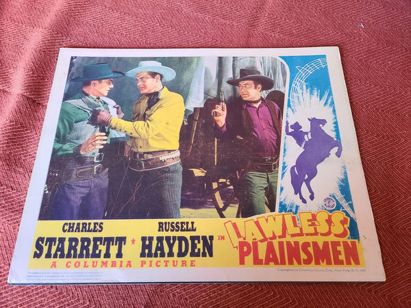 Lawless Plainsmen - Western Lobby Cards