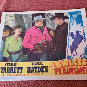 Lawless Plainsmen - Western Lobby Cards