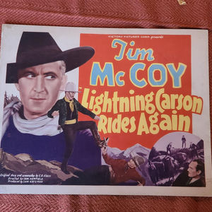 Lightning Carson Rides Again - Western Lobby Cards