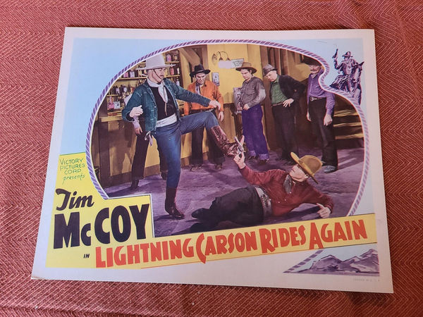 Lightning Carson Rides Again - Western Lobby Cards