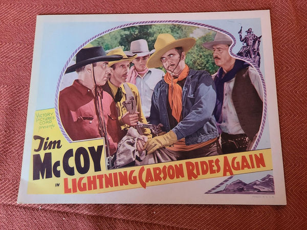 Lightning Carson Rides Again - Western Lobby Cards