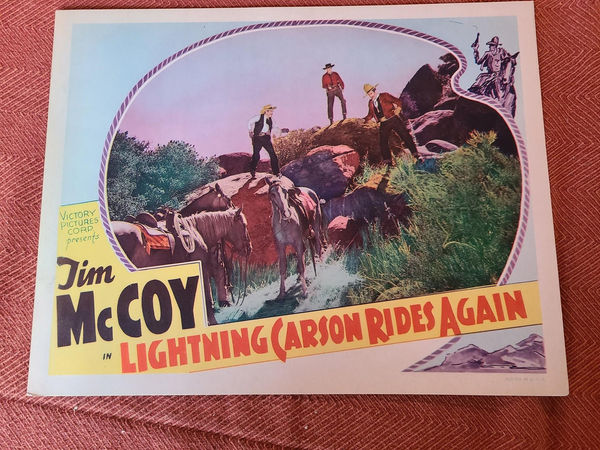 Lightning Carson Rides Again - Western Lobby Cards