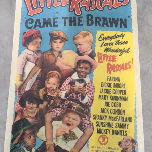 Little Rascals- Came The Brawn - 1 Sheets/US