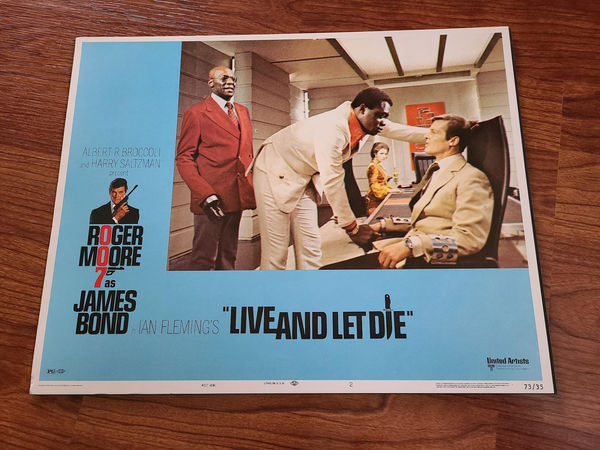 Live And Let Die - General Lobby Cards