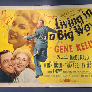 Living In A Big Way - Title Cards