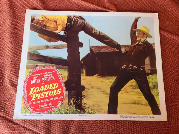 Loaded Pistols - Western Lobby Cards