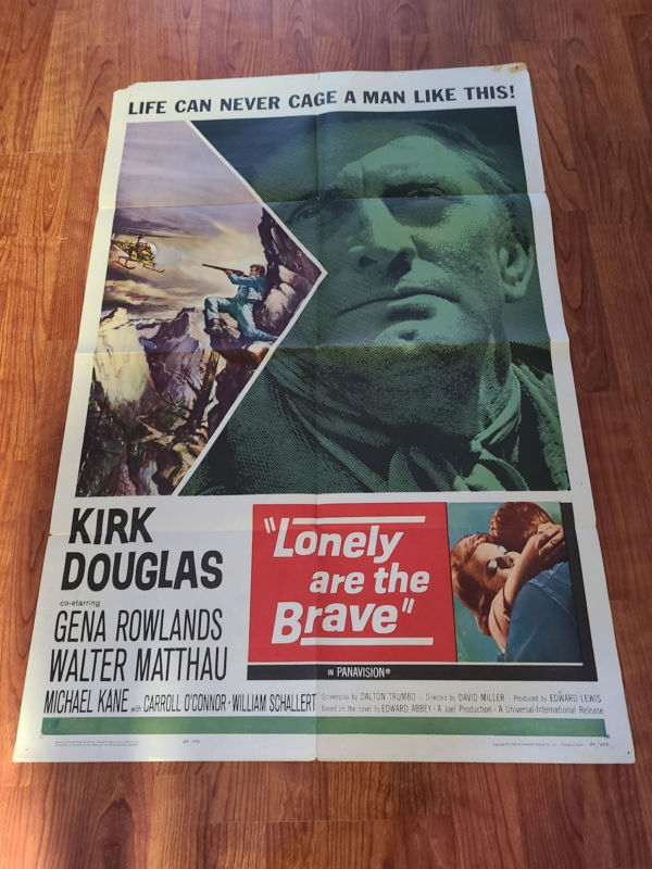 Lonely Are The Brave - 1 Sheets/US