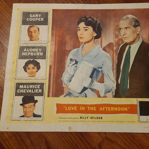 Love In The Afternoon - General Lobby Cards