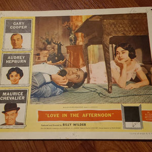 Love In The Afternoon - General Lobby Cards