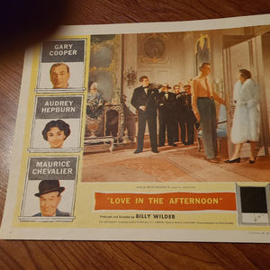 Love In The Afternoon - General Lobby Cards