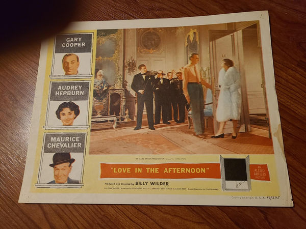 Love In The Afternoon - General Lobby Cards