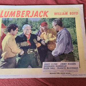 Lumberjack - Western Lobby Cards