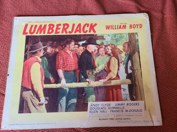 Lumberjack - Western Lobby Cards