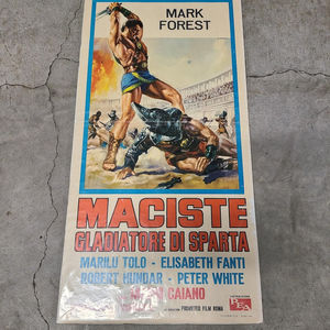 Maciste Gladiatore Di Sparta - Locodina