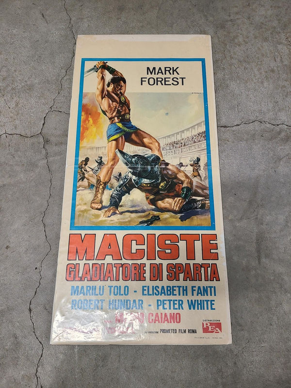 Maciste Gladiatore Di Sparta - Locodina