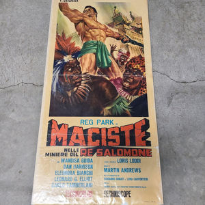 Maciste in King Solomon's Mines - Locodina