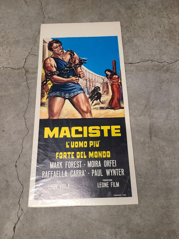 Maciste L'uomo Piu' Forte Del Mondo - Locodina