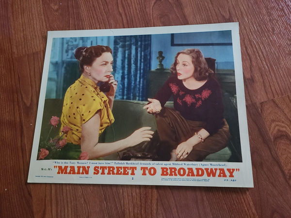 Main Street To Broadway - General Lobby Cards