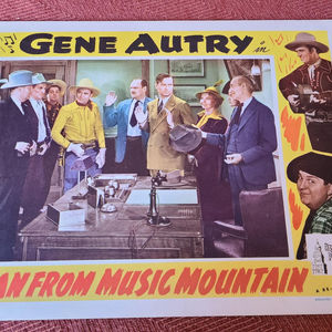 Man From Music Mountain - Western Lobby Cards