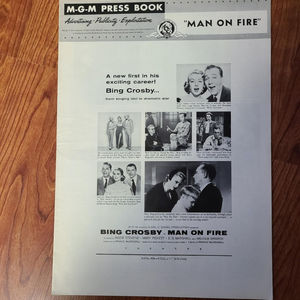 Man On Fire - Press Books