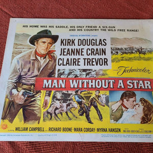 Man Without a Star - Western Lobby Cards