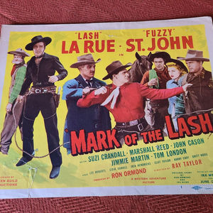 Mark Of The Lash - Western Lobby Cards