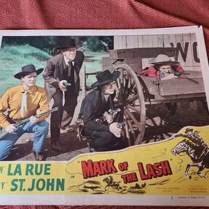 Mark Of The Lash - Western Lobby Cards