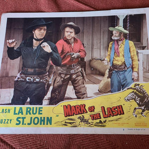 Mark Of The Lash - Western Lobby Cards