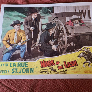 Mark Of The Lash - Western Lobby Cards