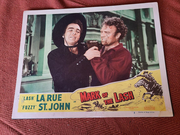 Mark Of The Lash - Western Lobby Cards