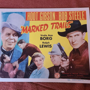 Marked Trails - Western Lobby Cards