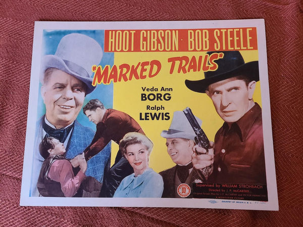 Marked Trails - Western Lobby Cards