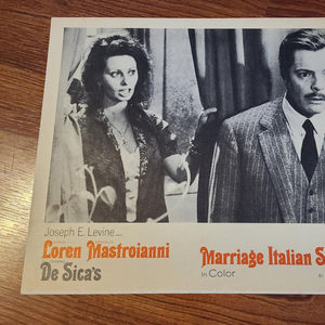 Marriage Italian Style - General Lobby Cards