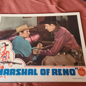 Marshal Of Reno - Western Lobby Cards