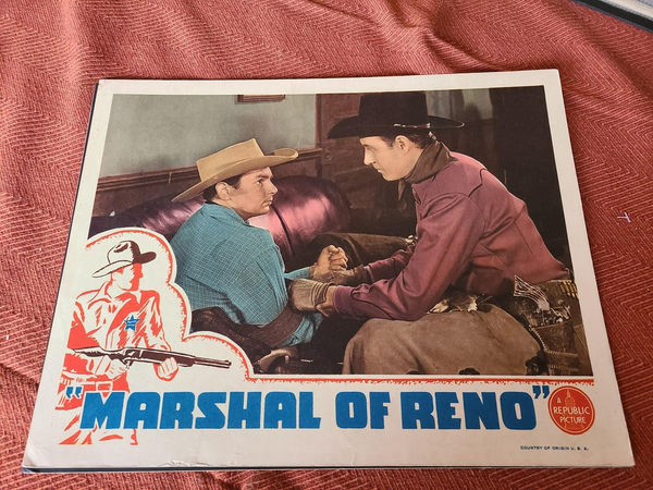 Marshal Of Reno - Western Lobby Cards