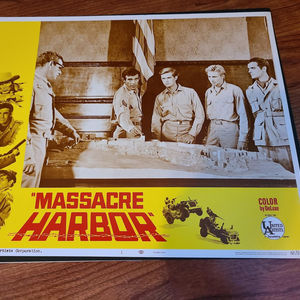 Massacre Harbor - Military/Aviation Lobby Cards