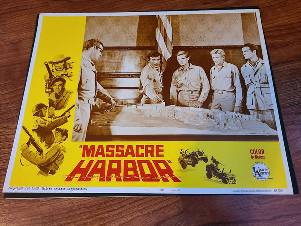 Massacre Harbor - Military/Aviation Lobby Cards