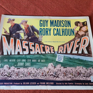 Massacre River - Western Lobby Cards