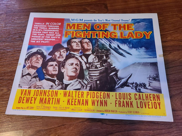 Men Of The Fighting Lady - Military/Aviation Lobby Cards