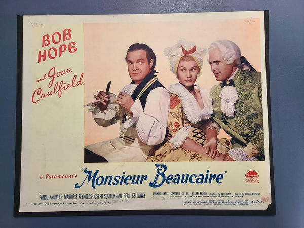 Monsieur Beaucaire - General Lobby Cards