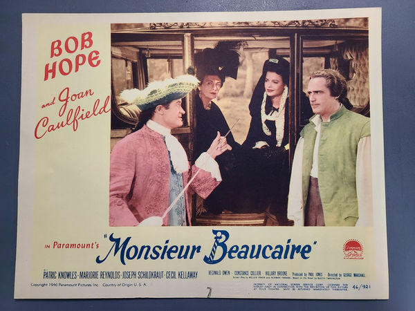 Monsieur Beaucaire - General Lobby Cards