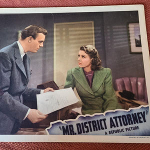 Mr. District Attorney - General Lobby Cards