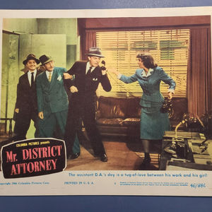 Mr. District Attorney - General Lobby Cards