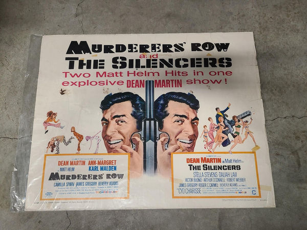 Murderer's Row/ The Silencers - Half Sheets