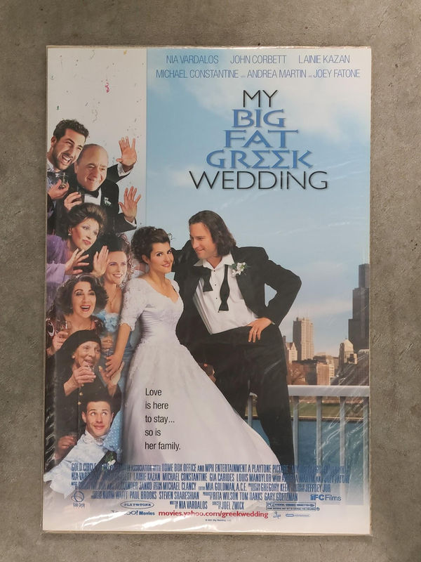 My Big Fat Greek Wedding - Window Cards